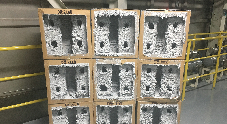 乐鱼网CHINAFIL漆雾捕集系统 (第二代纸盒过滤器)